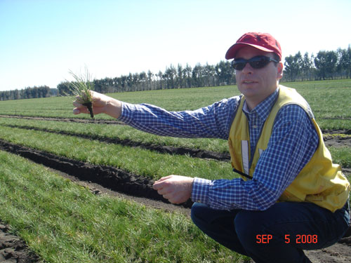 Patricio at carlos douglas nursery