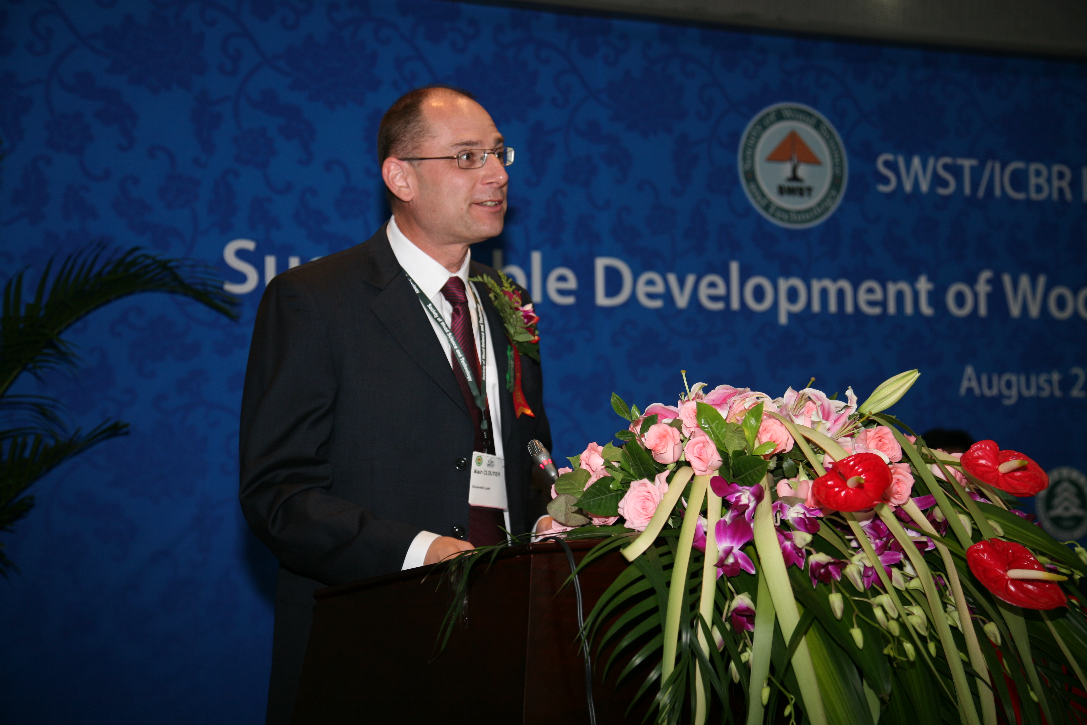 Alain Cloutier, Opening ceremony